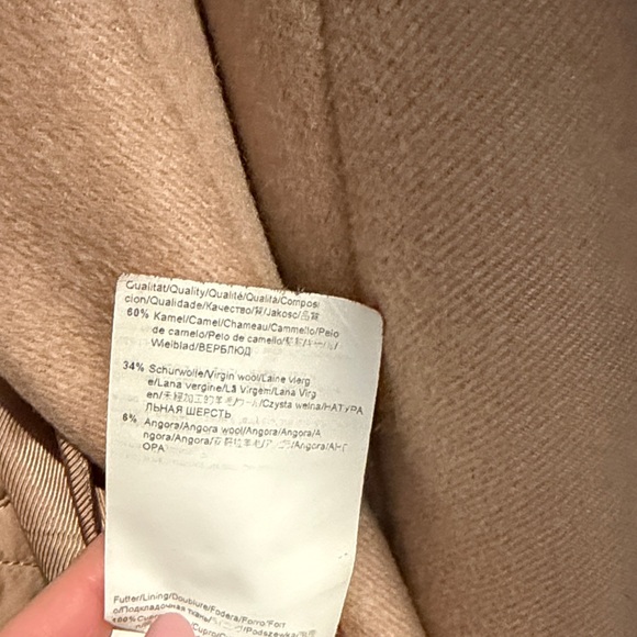 Hugo Boss Coat with Ruffle Detail - Picture 8 of 8